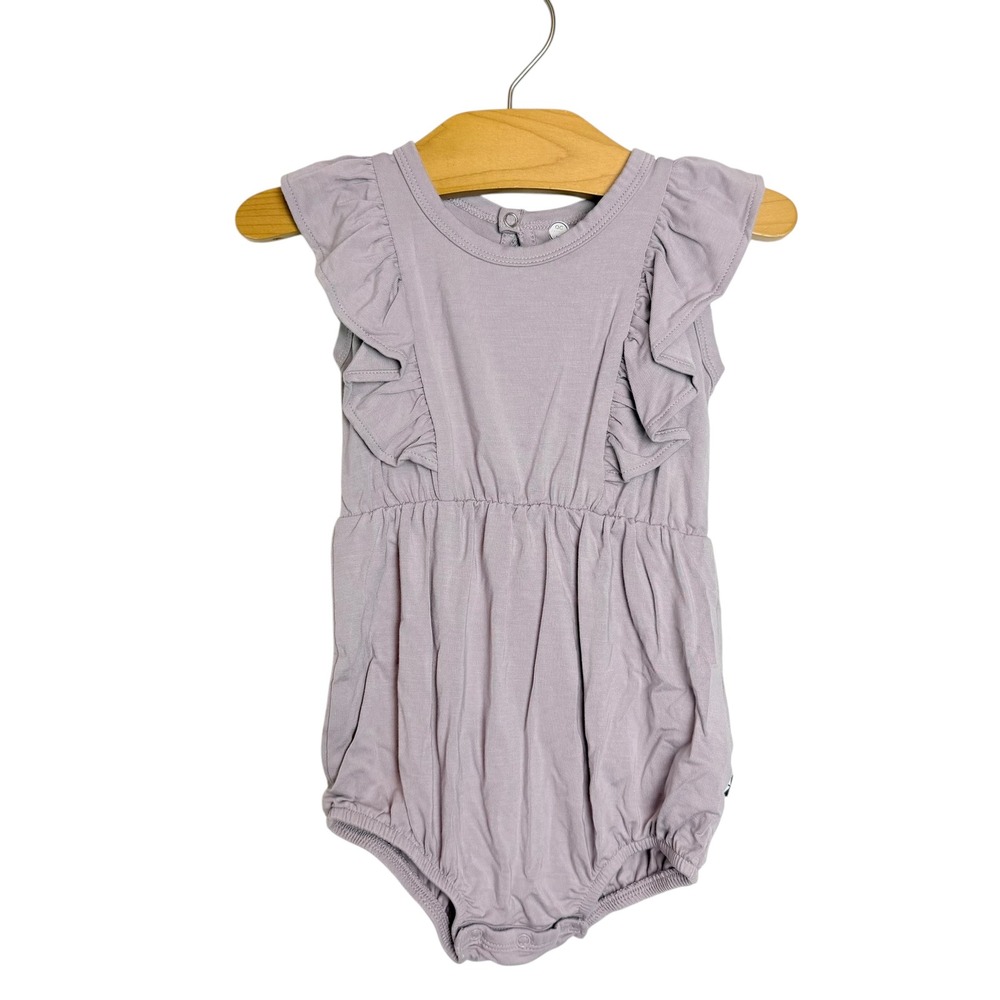 Kyte Baby Taro Bamboo Ruffle Romper Sleeveless One Piece 12-18 Months NWT